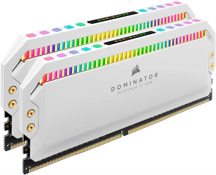 Memoria Ram Corsair 16GB 2x8gb 3200mhz Dominator Platinum CL16 White