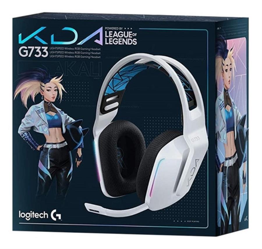 Auricular Logitech Gaming G733 Lightsync Rgb Edicion Limitada Lol KDA