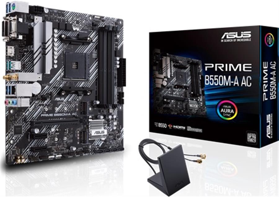 Motherboard Asus Prime B550M-A  AC Wifi
