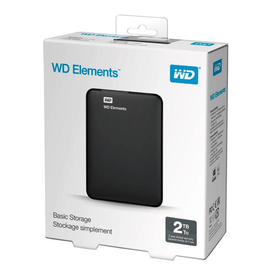 Disco Externo 2Tb Pc/Ps4 - Wd Elements