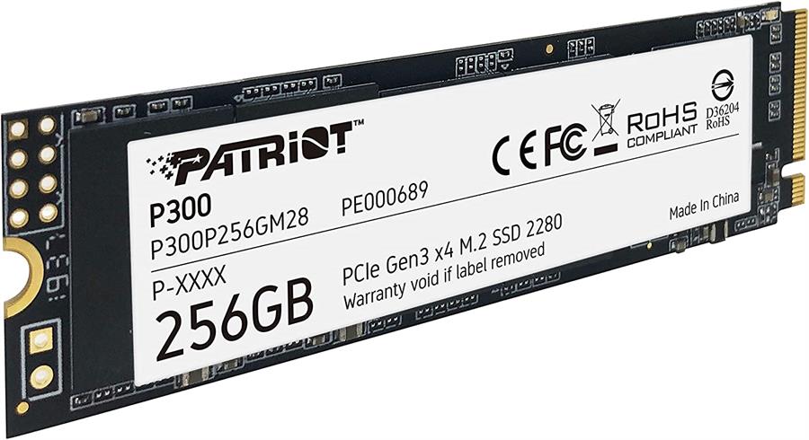 Disco ssd Patriot P300 256gb M.2 gen3 x4