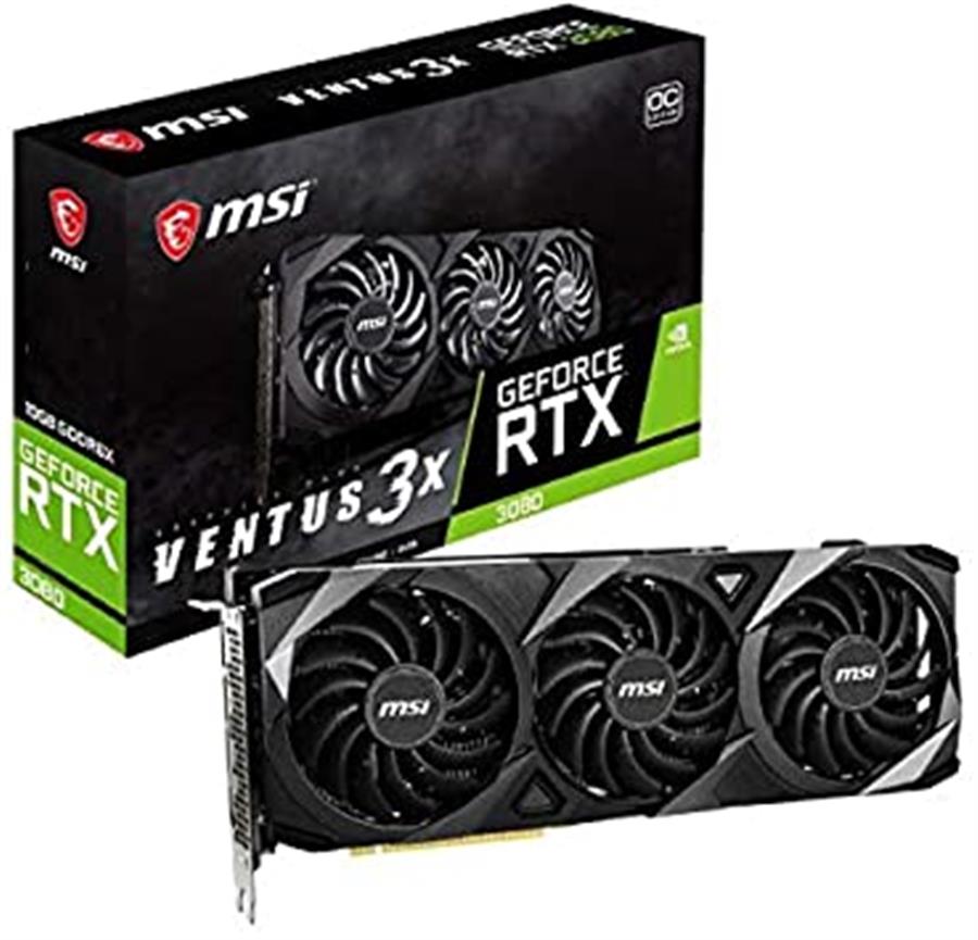 Placa De Video Msi RTX 3080 Ventus 3x Plus 10GB