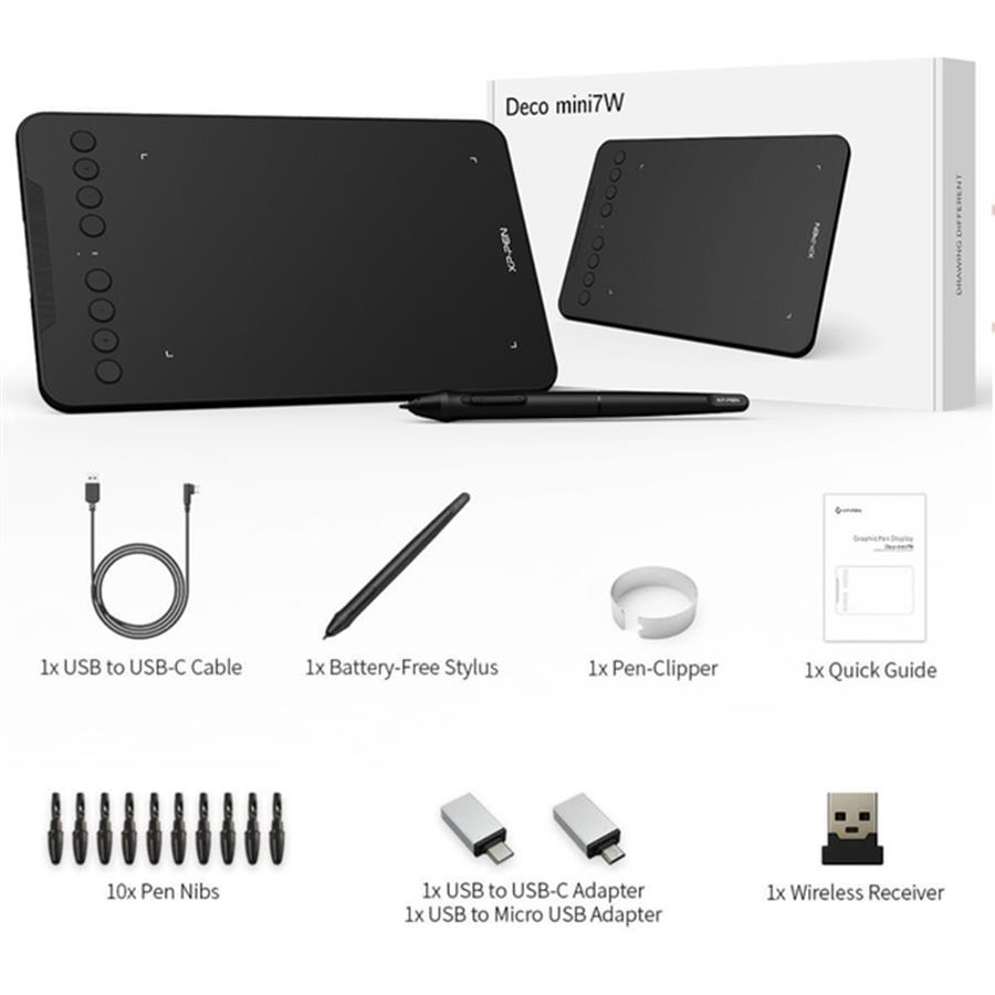 Tableta Digitalizadora Xp Pen Mini 7 Wireless