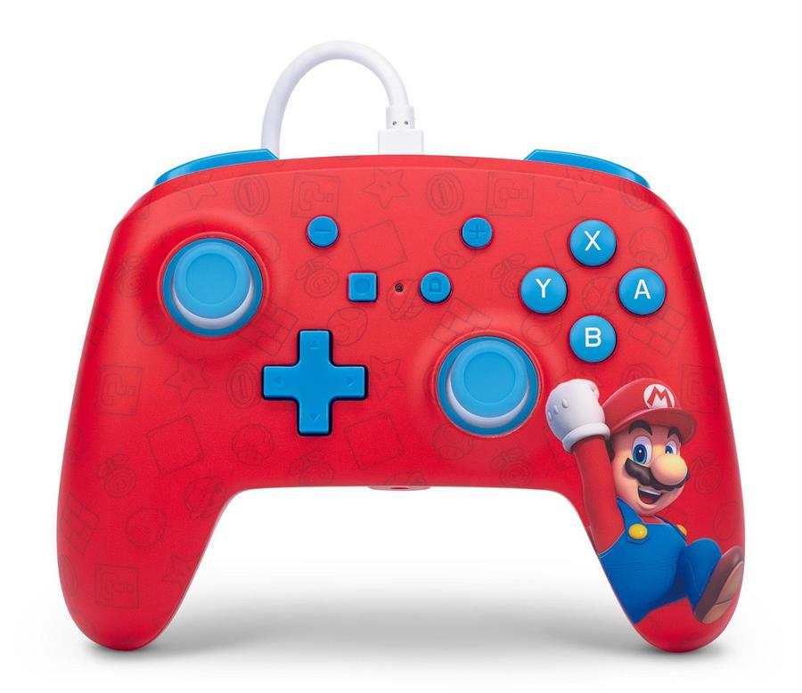 Joystick Nintendo Switch Power A Mario Woo Hoo
