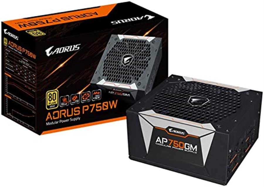 Fuente Gigabyte Aorus 750w 80 Plus Gold Modular AP750GM