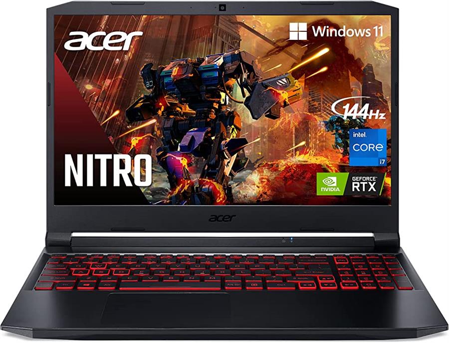 Acer Nitro 5 i7-11800H RTX 3050 Ti 144Hz 8GB SSD 512GB W11