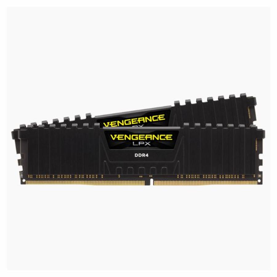 MEMORIA RAM DDR4 CORSAIR 16GB 2X8GB 3600MHZ VENGEANCE LPX BLACK