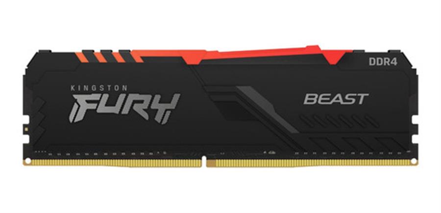 Memoria Ram 16GB Kingston Fury Beast Rgb 3200Mhz