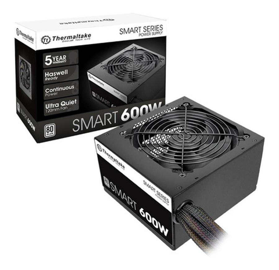 Fuente Thermaltake Smart 600w 80+ White