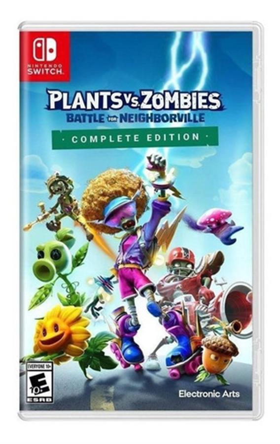 Plantas Vs Zombies Batalla Por Neigthborville Complete Edition Nintendo Switch