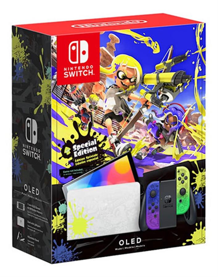 Consola Nintendo Switch Oled Splatoon 3 Edition