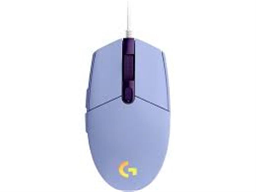 Mouse Gamer Logitech G203 Lila