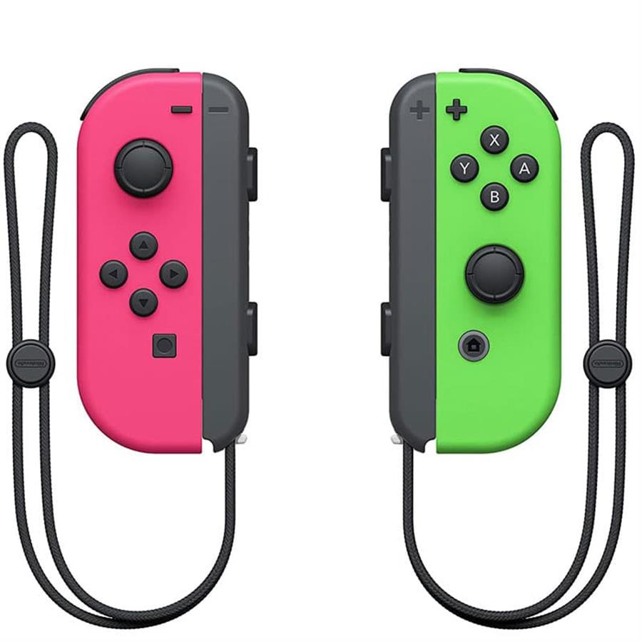 Joy con Original Nintendo Switch Rosa/Verde