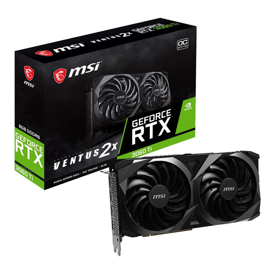 Placa de Video Msi Rtx 3060 Ti Ventus Outlet