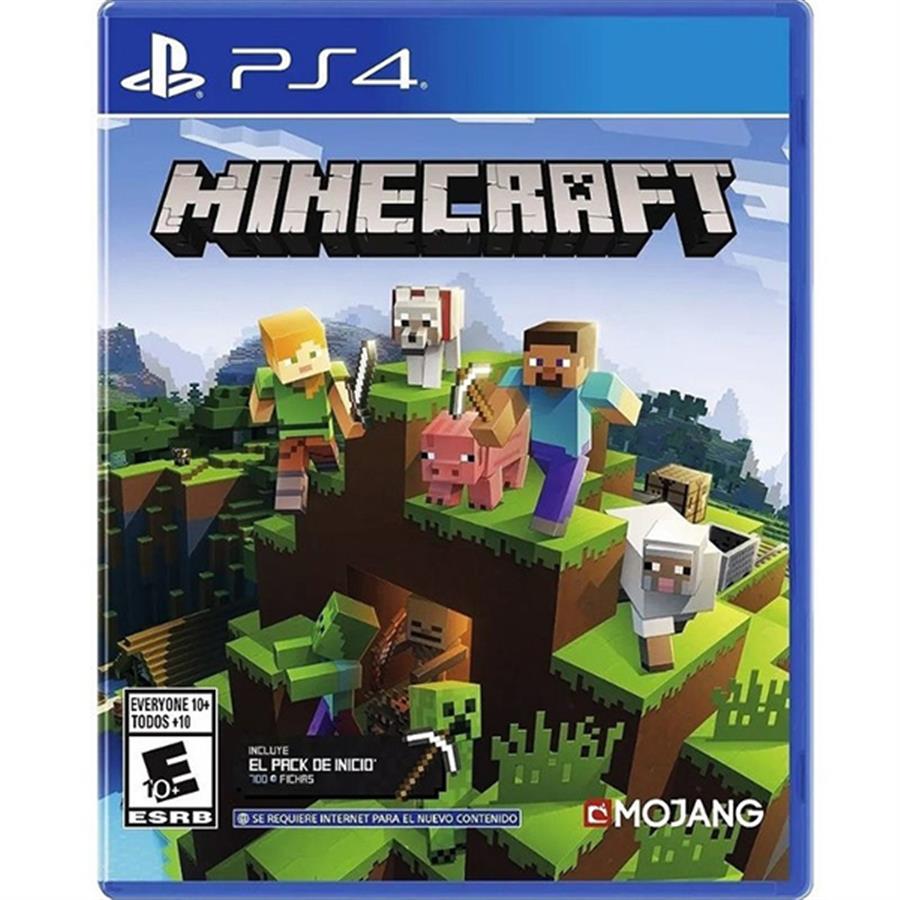 MINECRAFT PS4 PACK INICIAL PS4