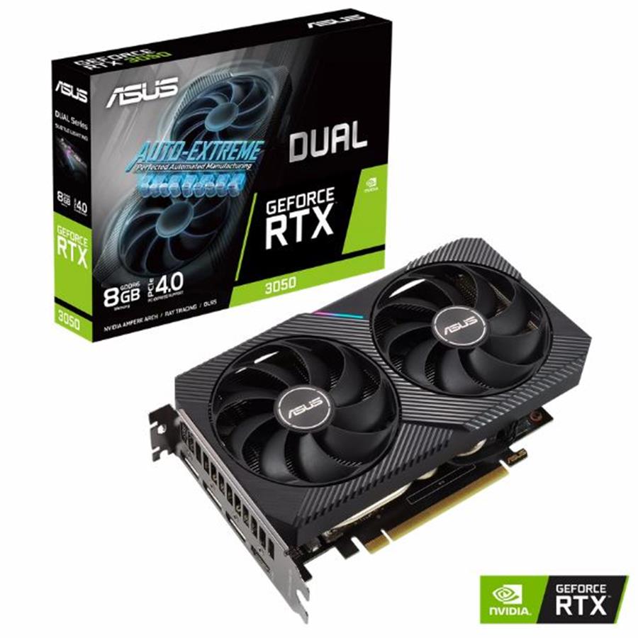 Placa de Video Asus Rtx 3050 Dual O8G D6