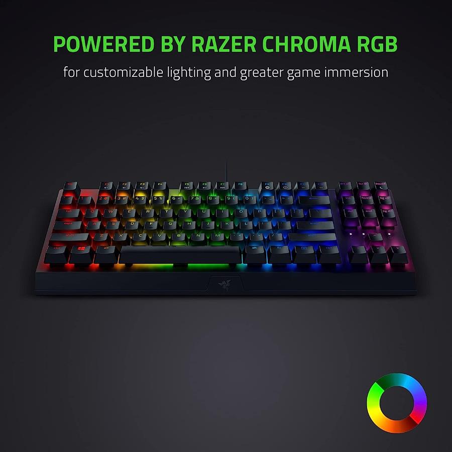 Teclado Razer BlackWidow V3 TKL Switch Yellow Español