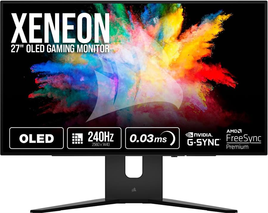 Monitor Corsair Xeneon 27 Oled 2k 240hz 27QHD240 0.03ms QHD