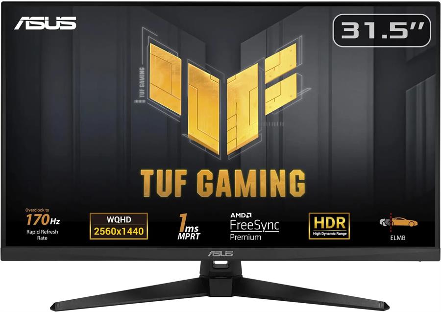 Monitor Asus Tuf Gaming 31.5" VG32AQA1A 170Hz 2K QHD VA 1ms