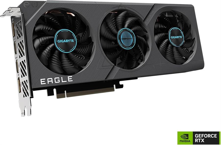 Placa de video rtx 4060 Gigabyte Eagle 8GB OC Black