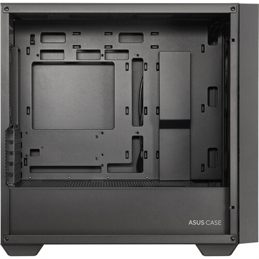 Gabinete Asus mATX A21 Mesh Templado Black