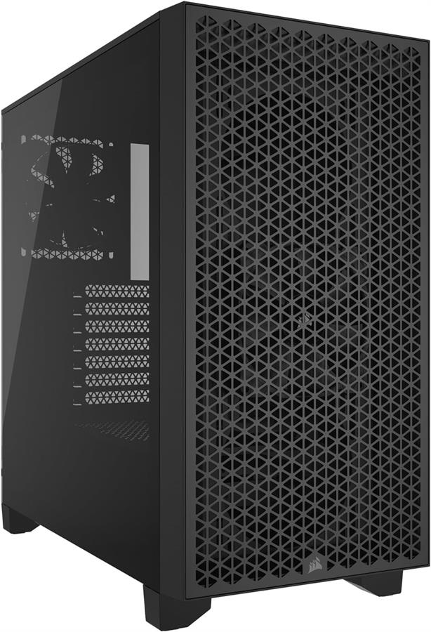 Gabinete Corsair 3000D Airflow TG Black negro