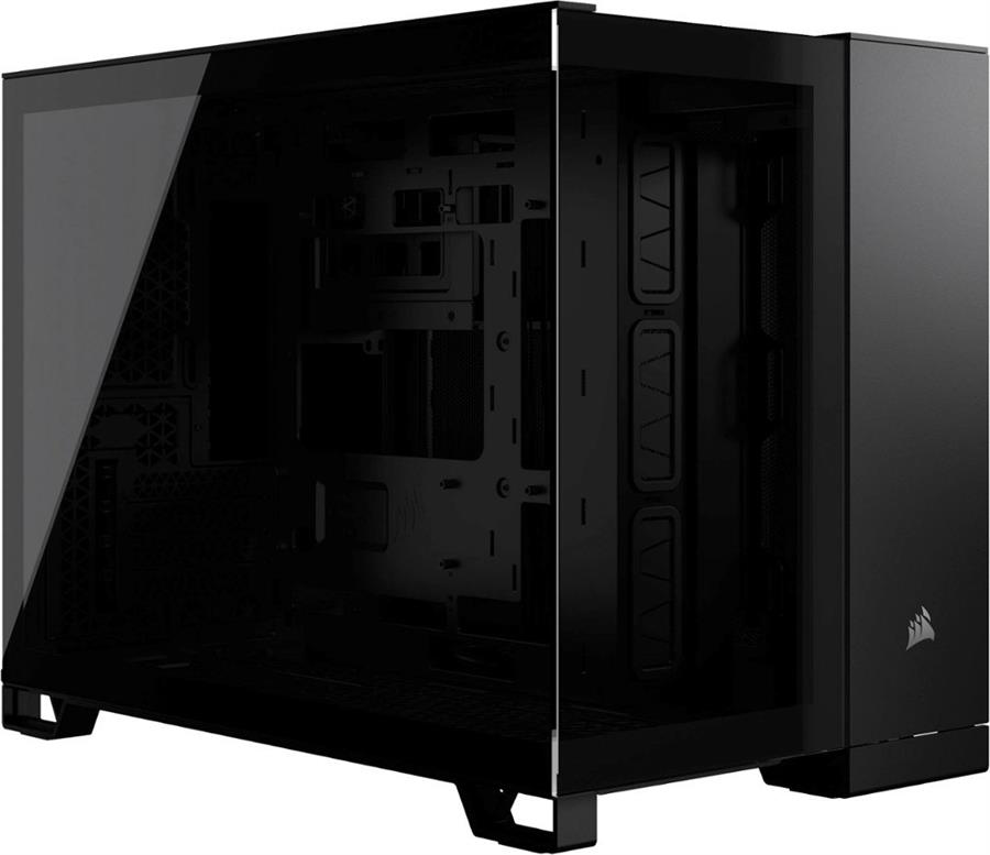 Gabinete Corsair 2500X TG Black Mid tower Negro