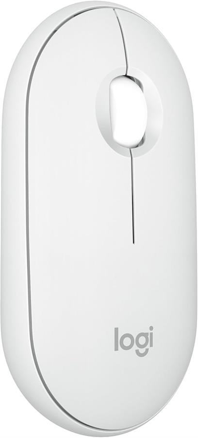 MOUSE LOGITECH M350S PEBBLE 2 WHITE WIRELESS BLANCO