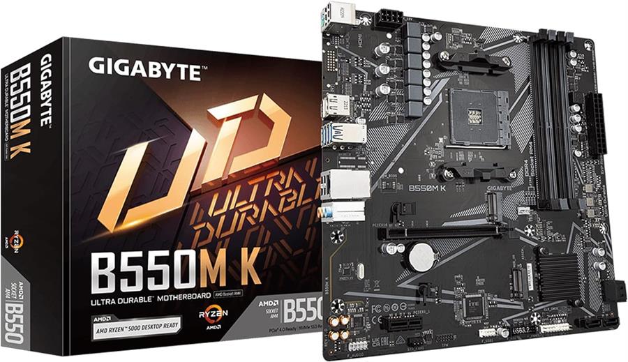 Motherboard Gigabyte B550M K AM4