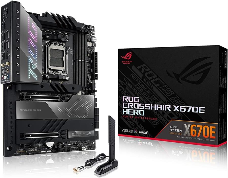 Motherboard Asus rog Crosshair X670E HERO AM5 DDR5