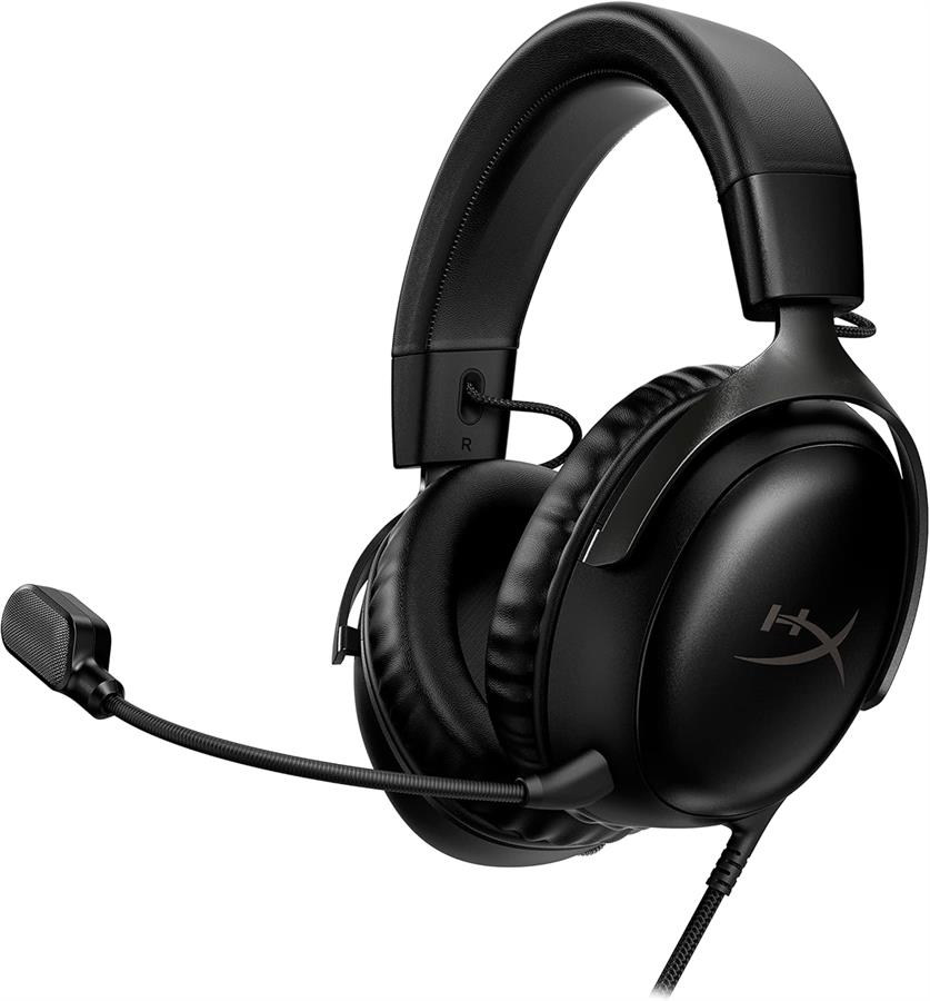 AURICULAR HYPERX CLOUD III BLACK USB/3.5 PC/CONSOLAS
