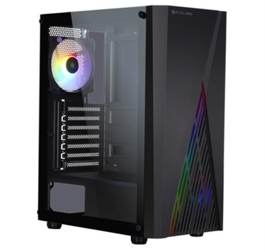 Gabinete Evolabs Streak Evo-105A x2 Fan FRGB
