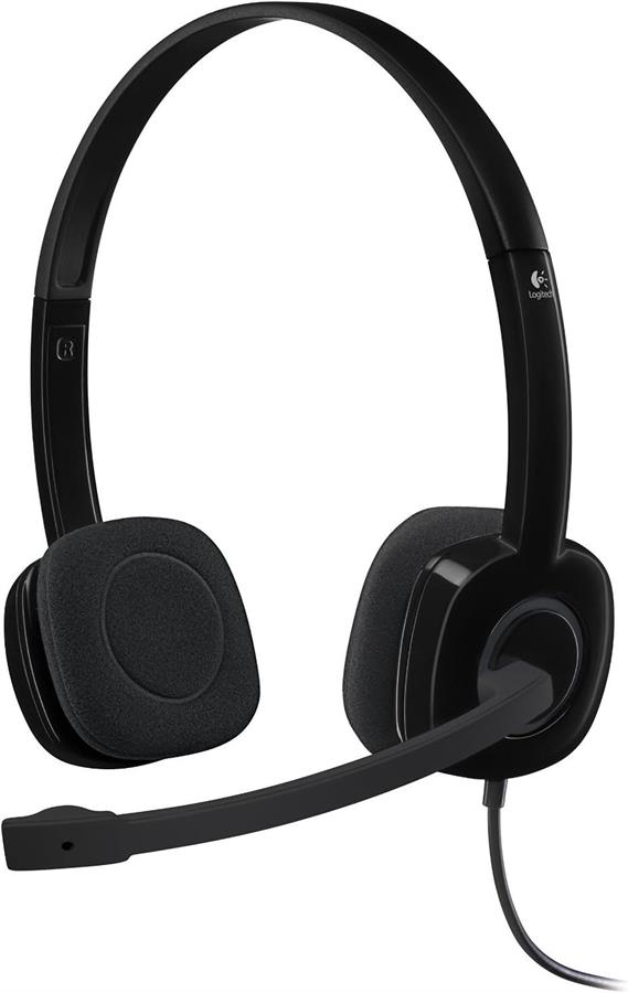 AURICULAR LOGITECH H151 ESTEREO 3.5MM BLACK