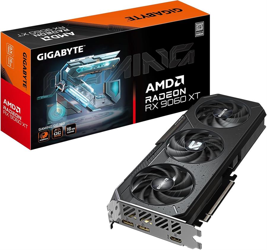 Placa de video Radeon Rx 9060 XT Gigabyte 16gb Gaming OC