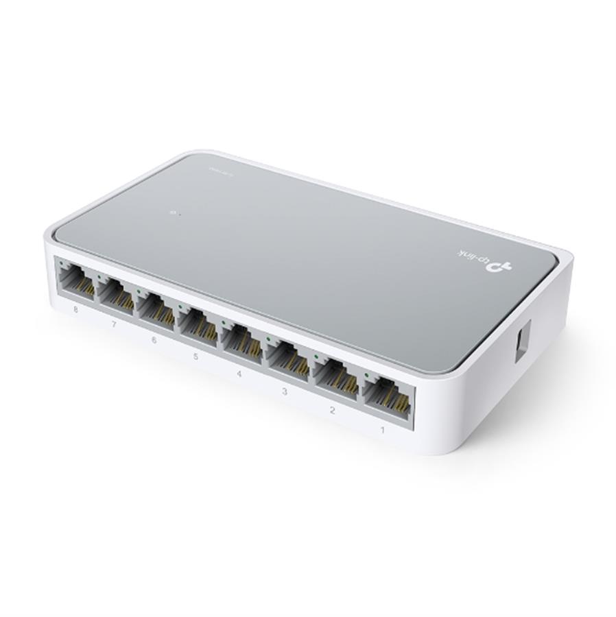 Switch Red 8 Puertos TP-Link TL-SF1008D MiniDesktop