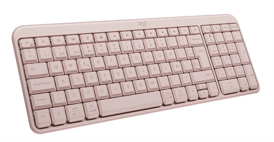 Teclado Logitech K250 Rosa Bluetooth