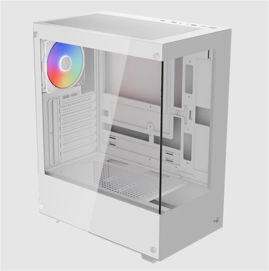 Gabinete Aerocool Pivot White v2 x1 fan