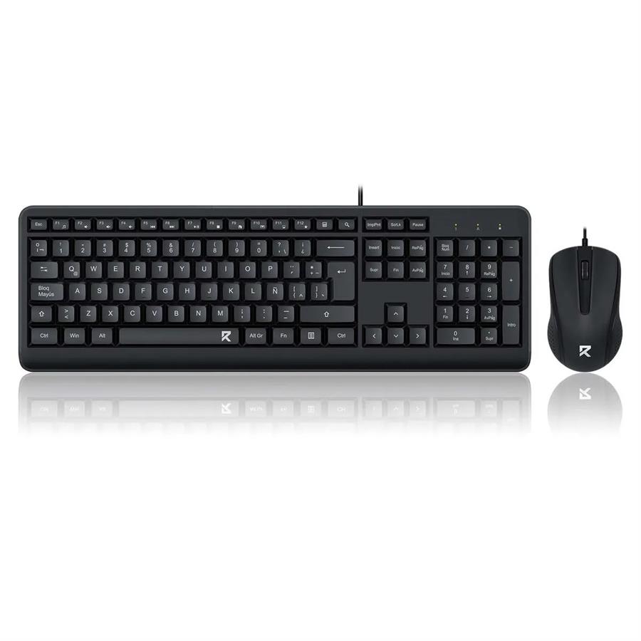 Kit de Teclado y Mouse Redragon BS-7092 Ofimatica Negro