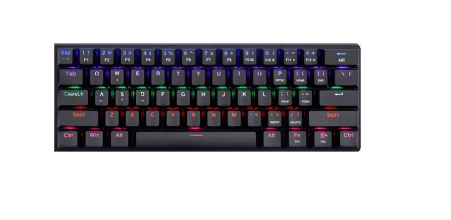 Teclado T-Dagger Arena Lite Black Switch Brown T-TGK321-Lit