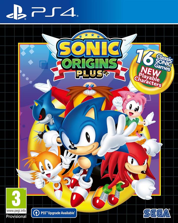 JUEGO SONIC ORIGINS PLUS PS4