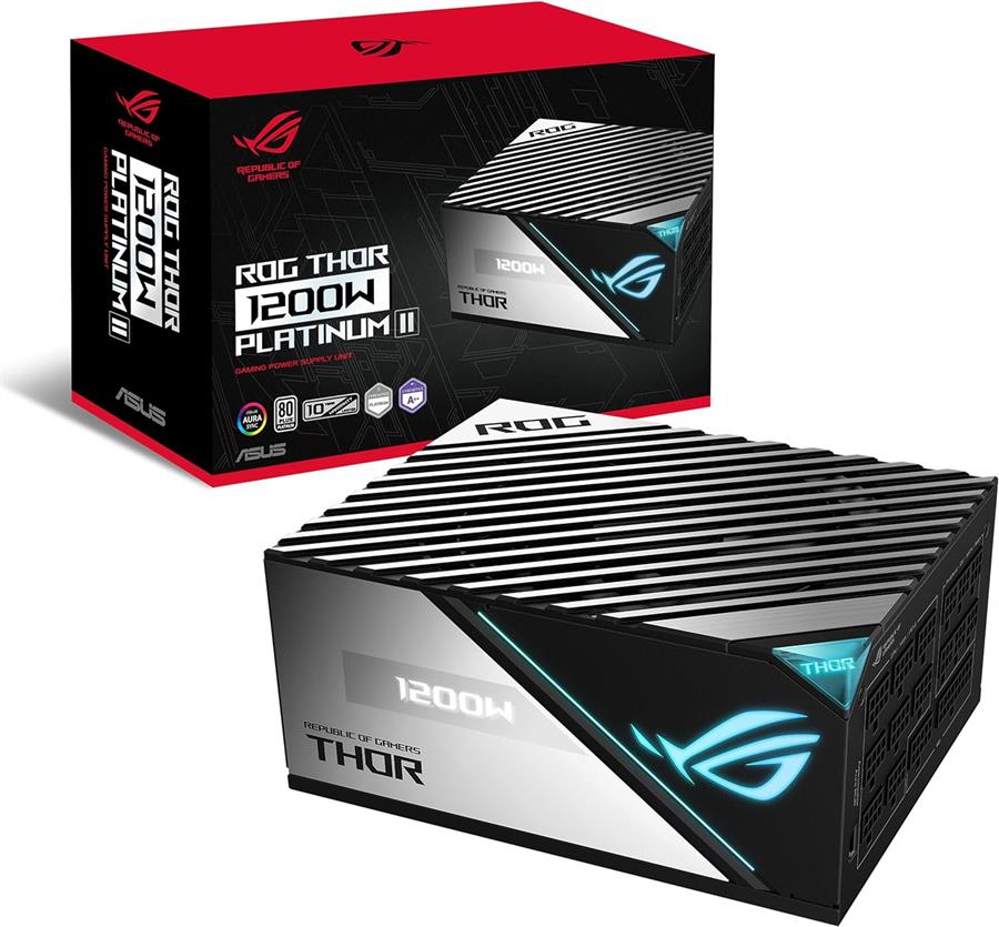 FUENTE ASUS ROG THOR 1200P2 1200W PLATINUM II GAMING