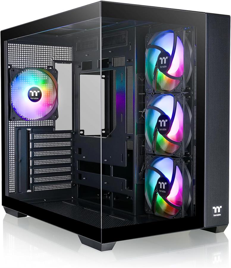 GABINETE THERMALTAKE VIEW 380 MID TOWER TG ARGB BLACK