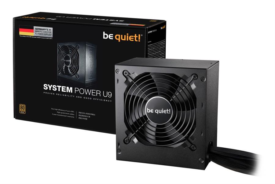 Fuente Bequiet u9 600w 80+ Bronze