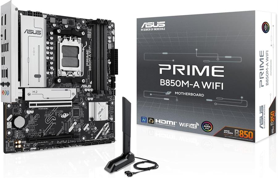 MOTHERBOARD ASUS PRIME B850M-A WIFI DDR5 AM5