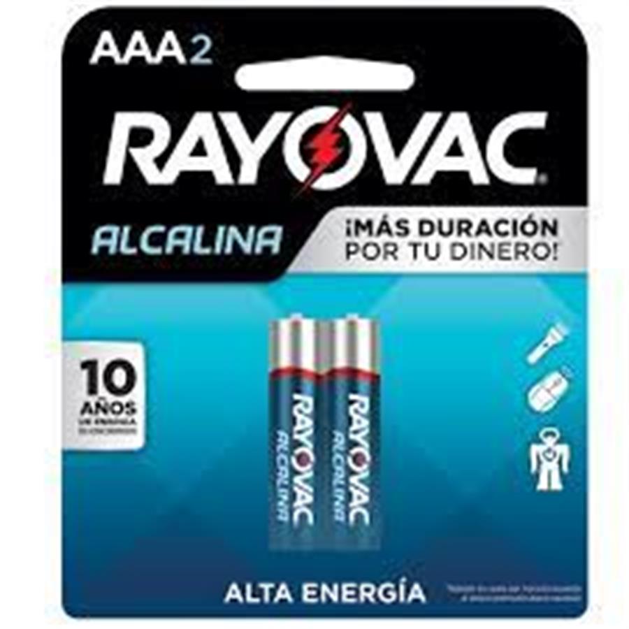 Pilas Rayovac AAA x2