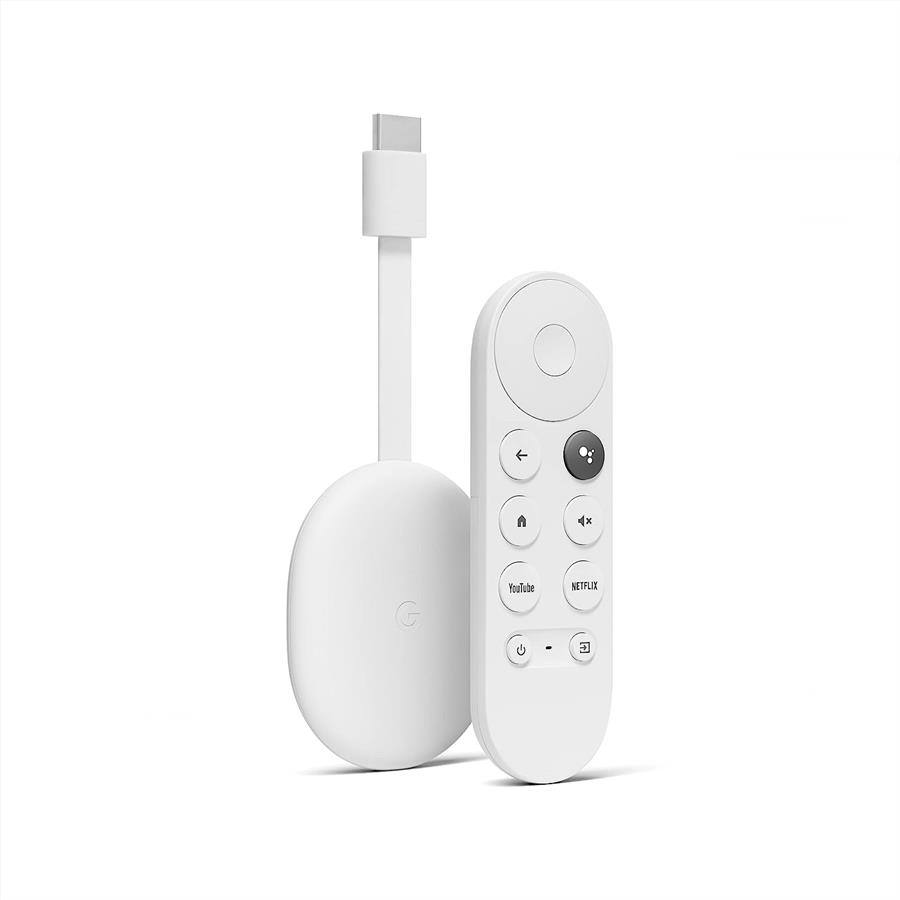 Google Chromecast 4 Generación 4K Google TV Snow Blanco