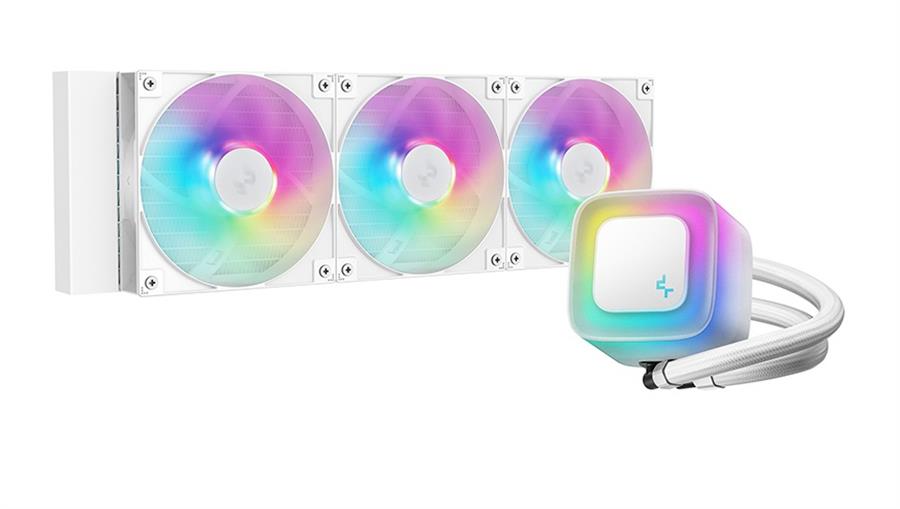 WATER COOLER AIO DEEPCOOL LE360 V2 ARGB 360MM WHITE