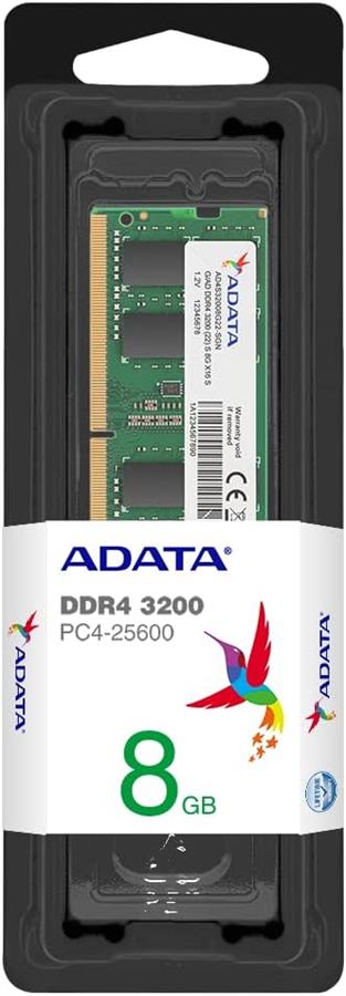 Memoria ram sodimm Adata 8Gb 3200Mhz ddr4