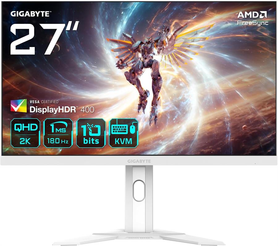Monitor Gigabyte 27" M27QA ICE 2K Gaming 180hz SS IPS QHD