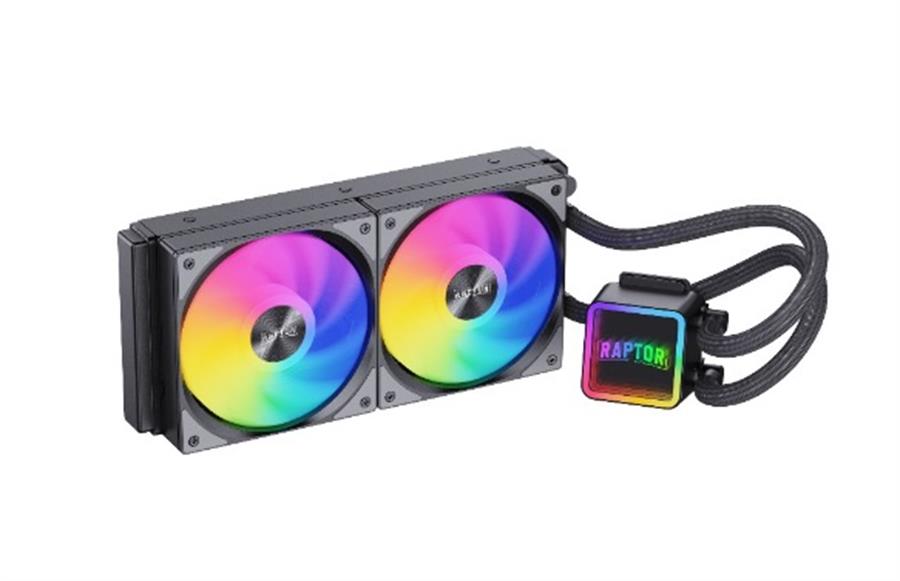 Water Cooling Raptor Aqua Core 240 2x CPU 240mm Negro